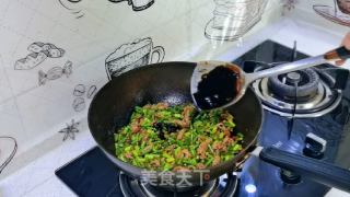 蒜苔小炒肉的做法步骤：9