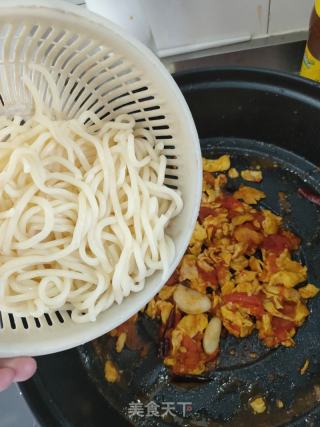 西红柿鸡蛋拌面的做法步骤：11