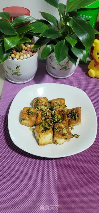 香煎豆腐的做法步骤：10