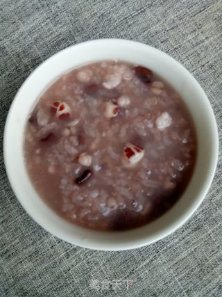 芡实薏米红豆粥的做法步骤：4
