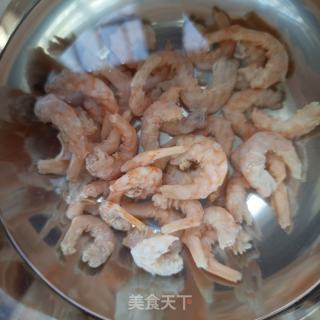 海米韭苔炒秀珍菇的做法步骤：3