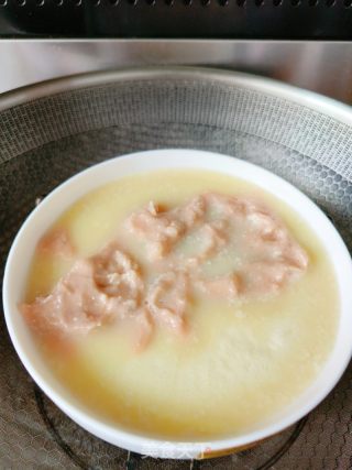 虾滑蒸蛋的做法步骤：11