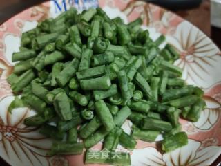 麻油拌豇豆的做法步骤：1