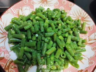 麻油拌豇豆的做法步骤：5