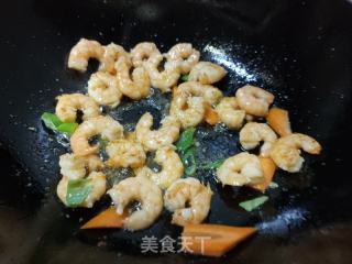 虾仁炒黄瓜的做法步骤：7