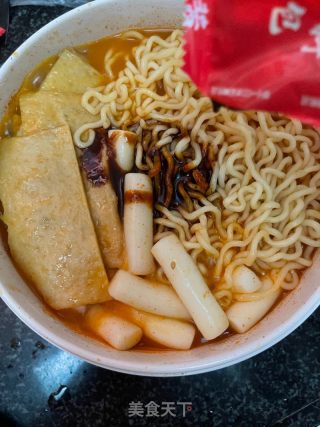 年糕鱼饼火鸡面的做法步骤：8