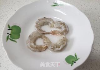 紫苏虾仁粥的做法步骤：2