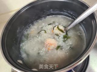 紫苏虾仁粥的做法步骤：10