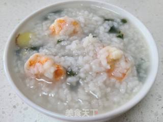 紫苏虾仁粥的做法步骤：11