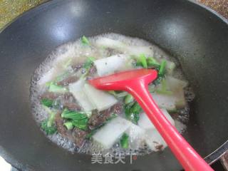小青菜冬瓜荞麦面疙瘩的做法步骤：5