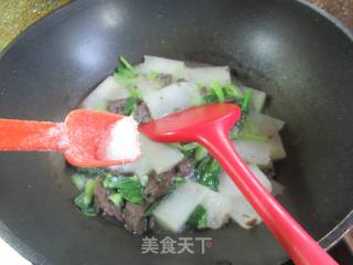 小青菜冬瓜荞麦面疙瘩的做法步骤：7