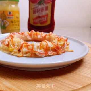 饺子皮花环披萨的做法