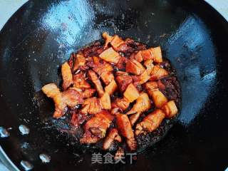 蜜汁红烧肉的做法步骤：7