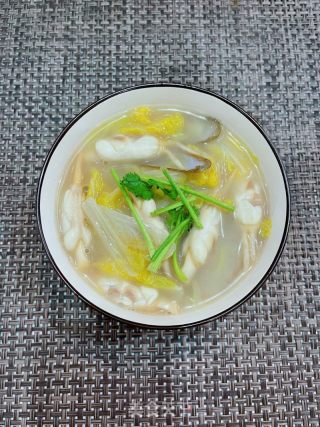 蛏子白菜汤的做法步骤：10