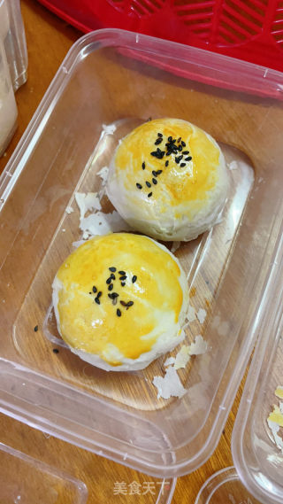 蛋黄酥的做法步骤：19