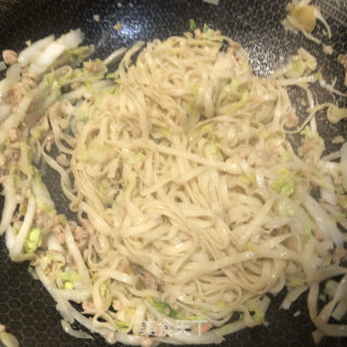 肉末炒面的做法步骤：11