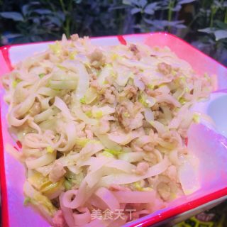 肉末炒面的做法步骤：12