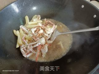 蟹肉煲的做法步骤：11