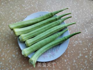 肉末秋葵的做法步骤：2
