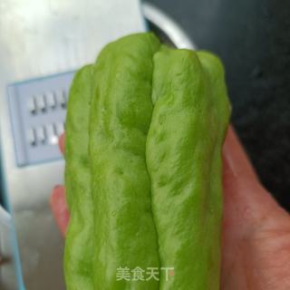 海米炒佛手瓜的做法步骤：1