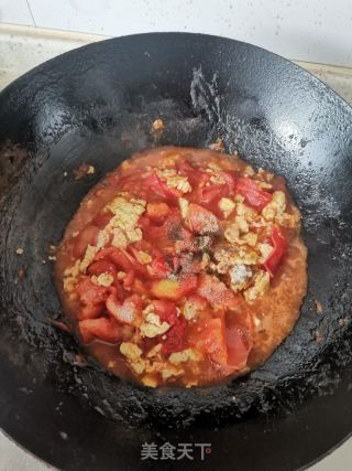 西红柿炒鸡蛋的做法步骤：7