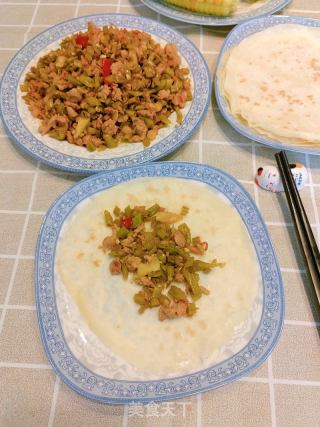 酸豆角炒肉末的做法步骤：8