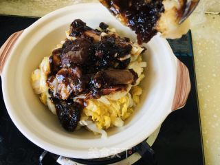 砂锅酸菜红烧肉的做法步骤：5