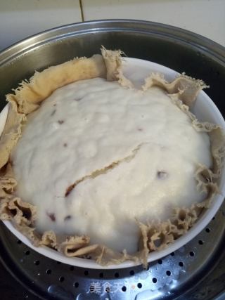 蔓越莓米糕的做法步骤：7