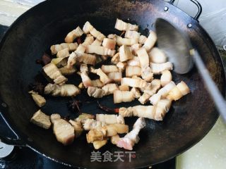 红烧肉烩菜的做法步骤：6