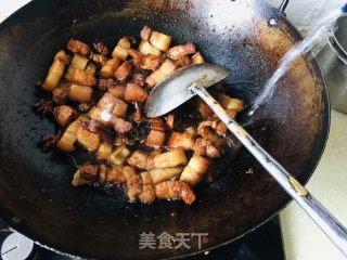红烧肉烩菜的做法步骤：10
