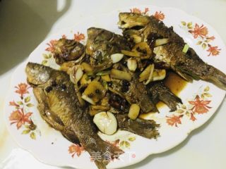 家常啤酒烧鲫鱼的做法步骤：5