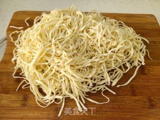 茄子肉丝焖面的做法步骤：7