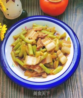 五花肉烧白芸豆的做法步骤：11