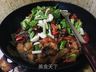 辣子鸡的做法步骤：9