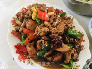 辣子鸡的做法步骤：11