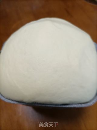 陈皮绿豆沙面包的做法步骤：3