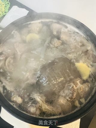 甲鱼鸽子汤的做法步骤：5