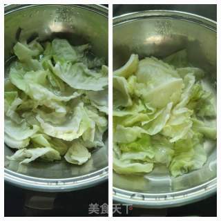 葱油淋手撕包菜的做法步骤：4