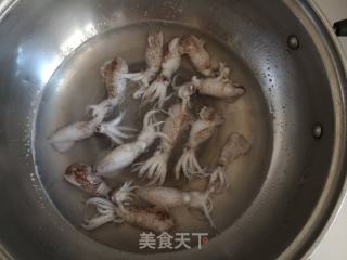 酱焖大虾笔管鱼的做法步骤：3