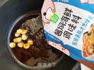 酱焖大虾笔管鱼的做法步骤：6