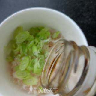 葱香虾皮拌茄子的做法步骤：6