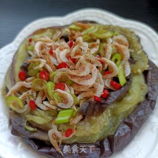 葱香虾皮拌茄子的做法步骤：14