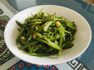 清炒刀豆的做法步骤：9