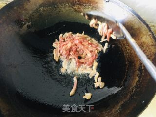 刀豆炒肉丝的做法步骤：6