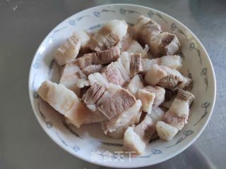 土豆芥菜干炖红烧肉的做法步骤：4