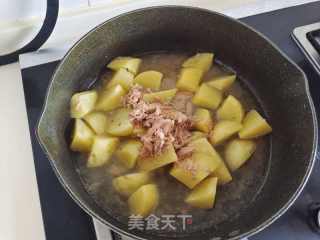 金枪鱼烧土豆的做法步骤：5