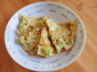 秋葵鸡蛋饼的做法