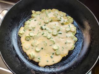 秋葵鸡蛋饼的做法步骤：6