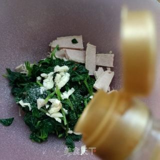 煮肉拌人参苗的做法步骤：10