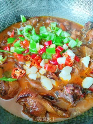 鸭肉粉丝煲的做法步骤：19